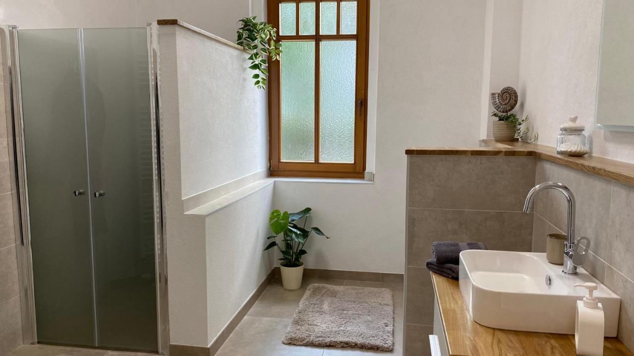 Apartment Im Gruenen レオーベン エクステリア 写真